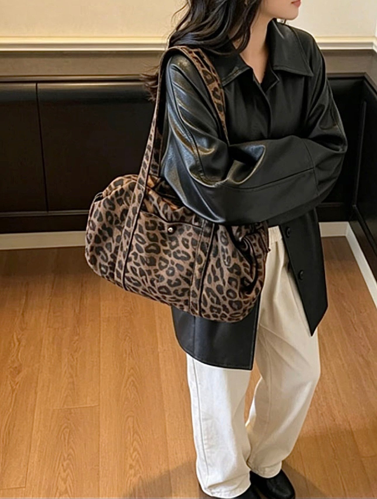 Léna - Sac léopard