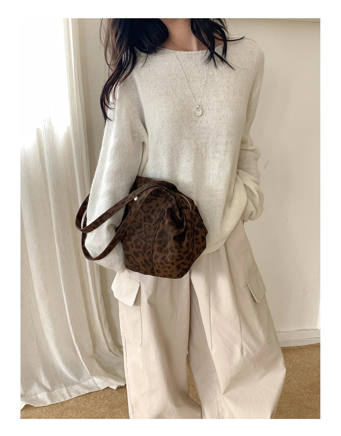 Léna - Sac léopard