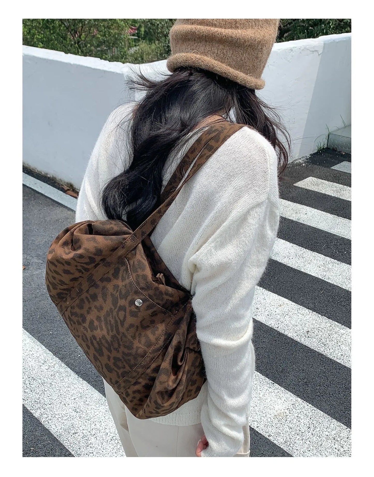 Léna - Sac léopard